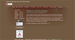 Desktop Screenshot of fallsgrovedentistry.com